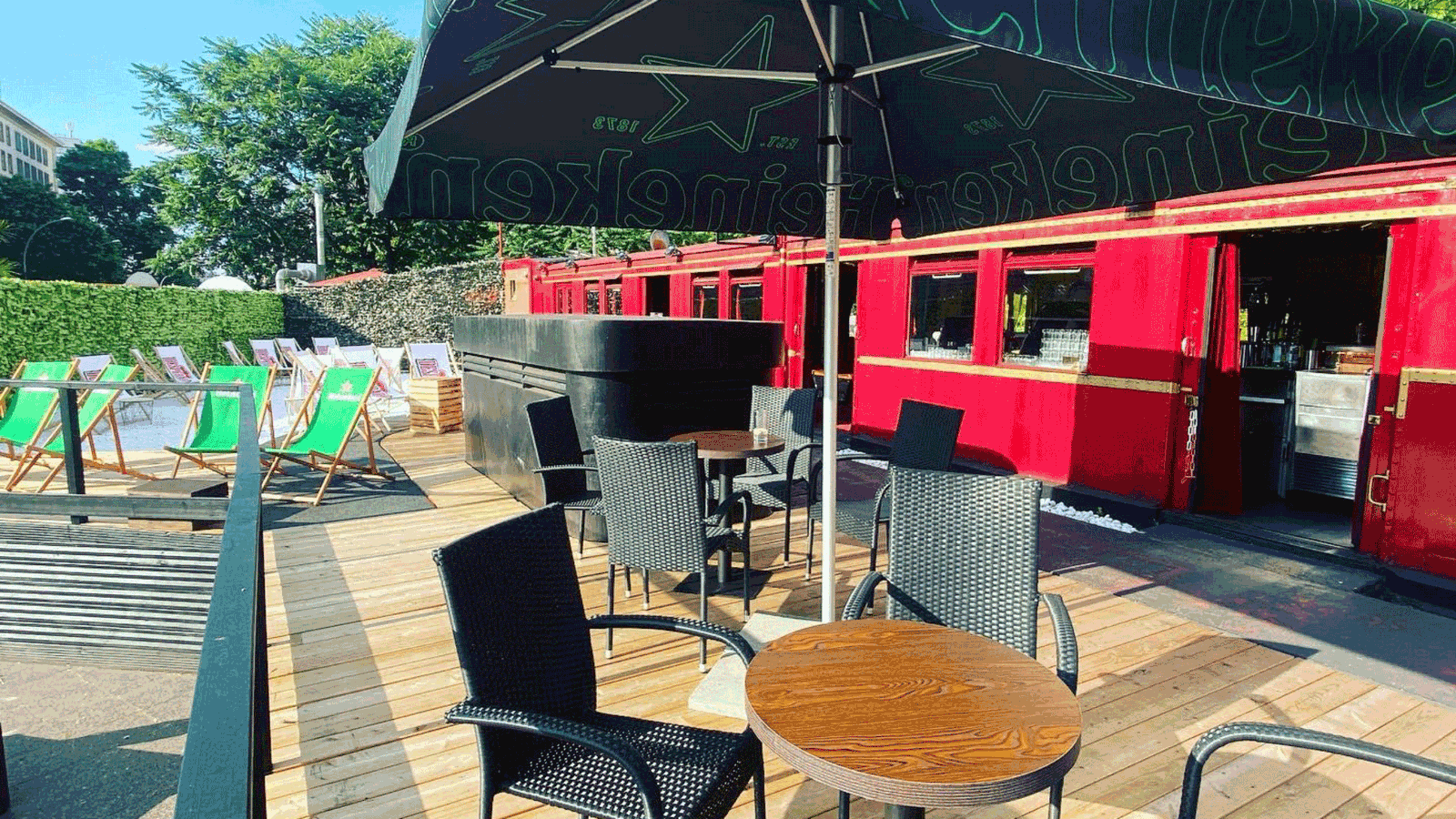 Berlin & Brandenburgs beste rs2 Train Cocktailbar