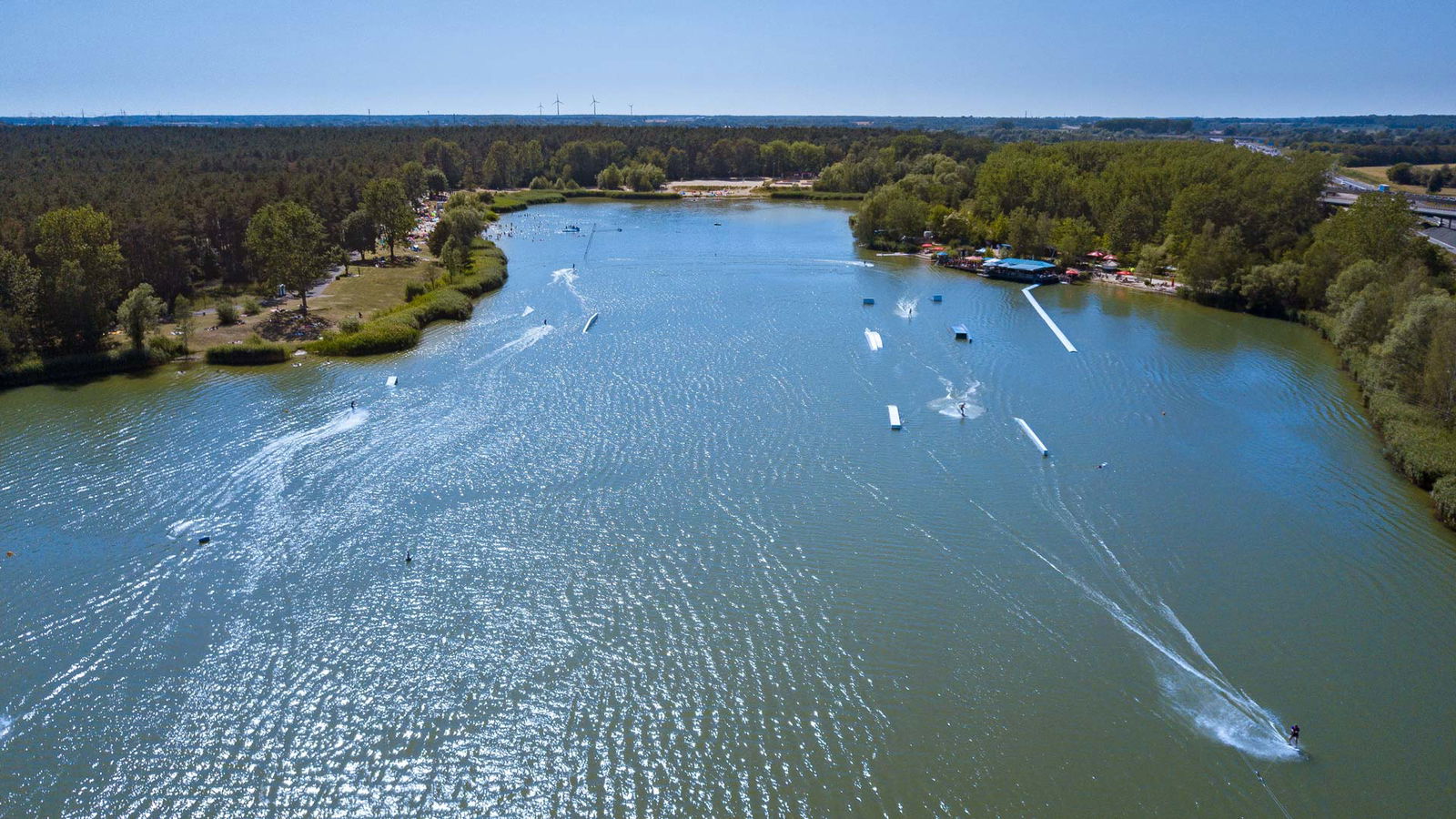 Wasserskianlage in Velten / Brandenburg beste Sommerorte