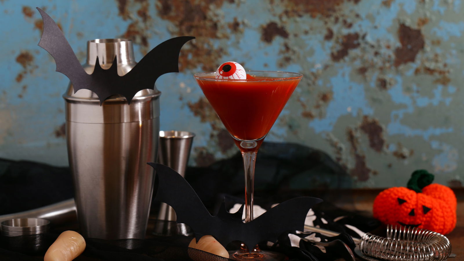 Halloween rs2 Snack-Ideen rote Limonade