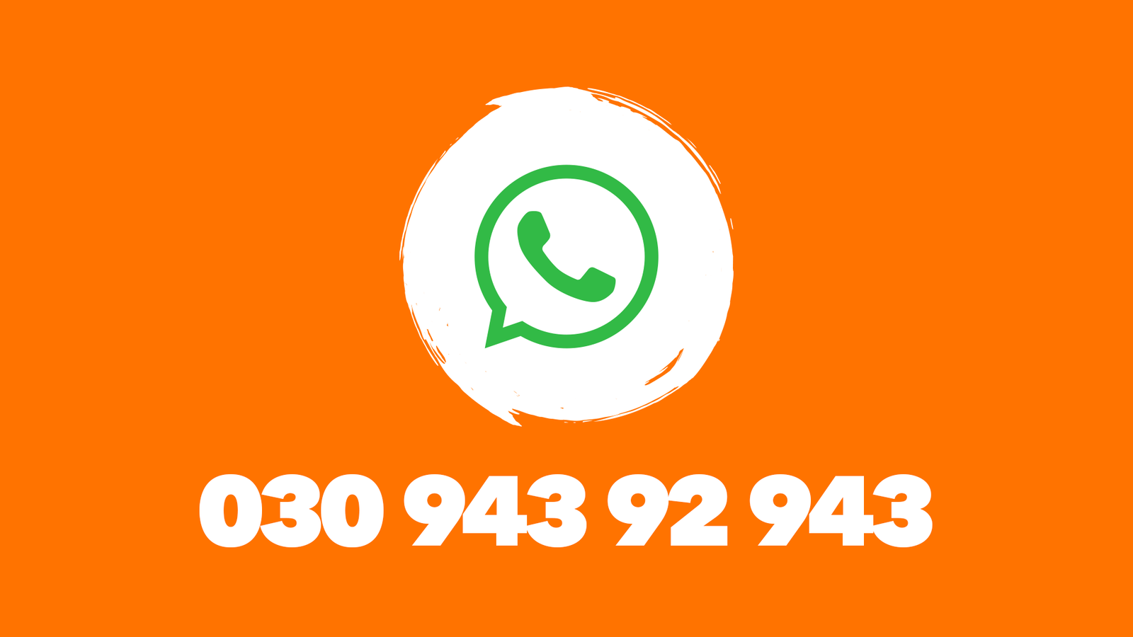 WhatsApp Nummer neutral