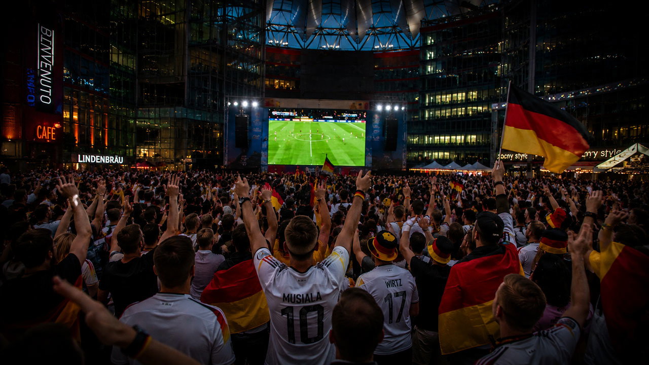 Das Center am Potsdamer Platz Public Viewing
