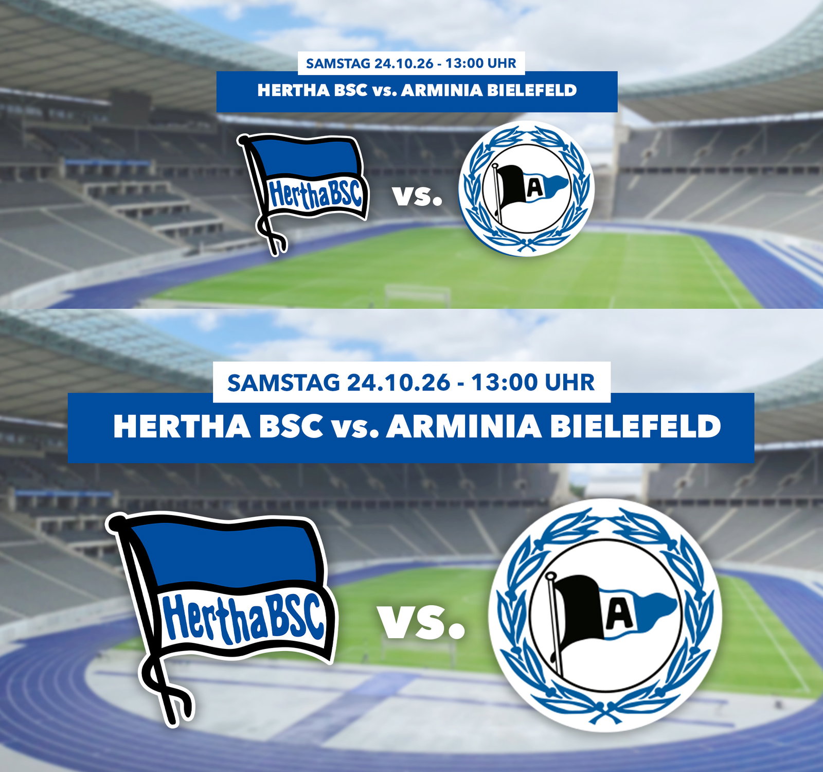 Hertha BSC vs. Arminia Bielefeld 