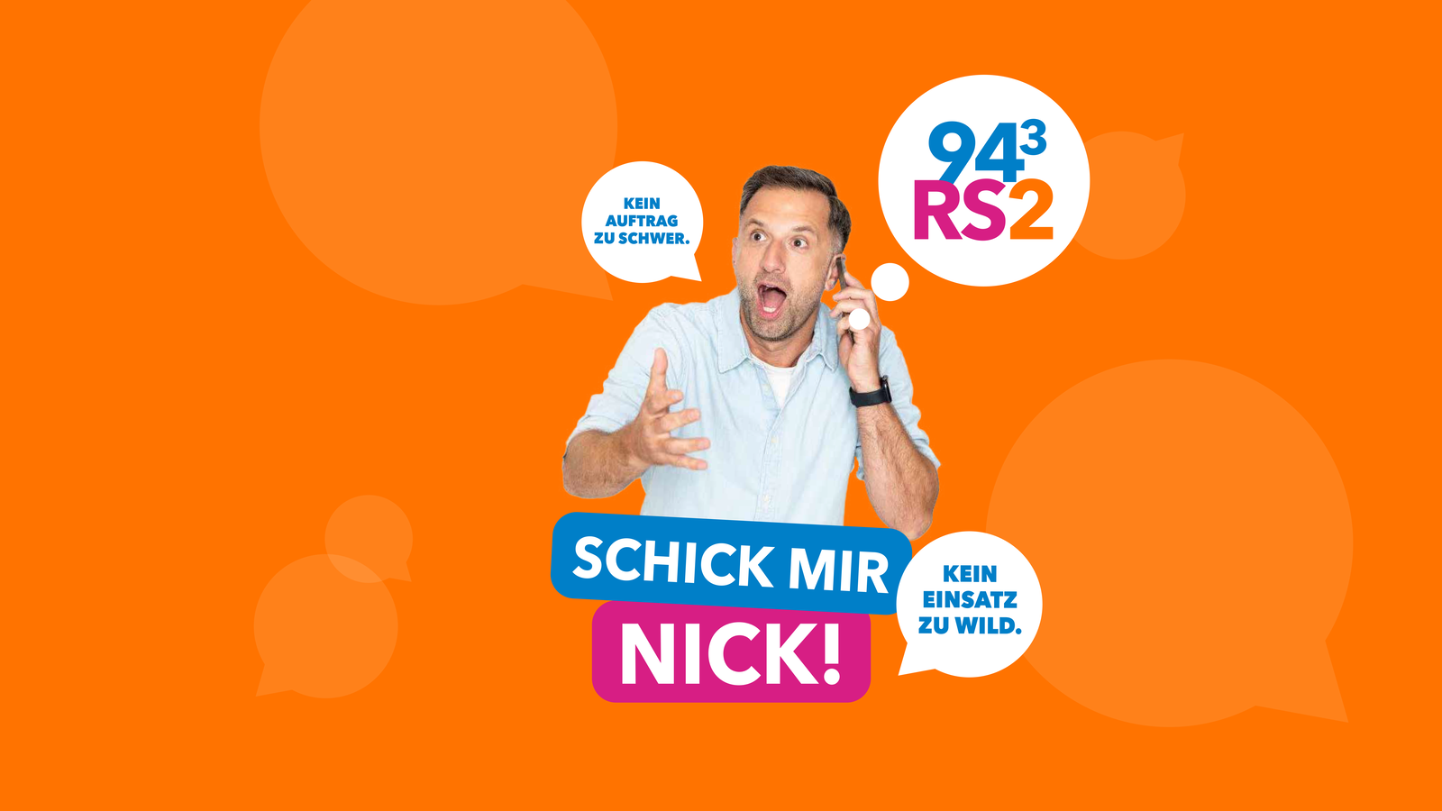 Schick mir Nick Aktionsgrafik 