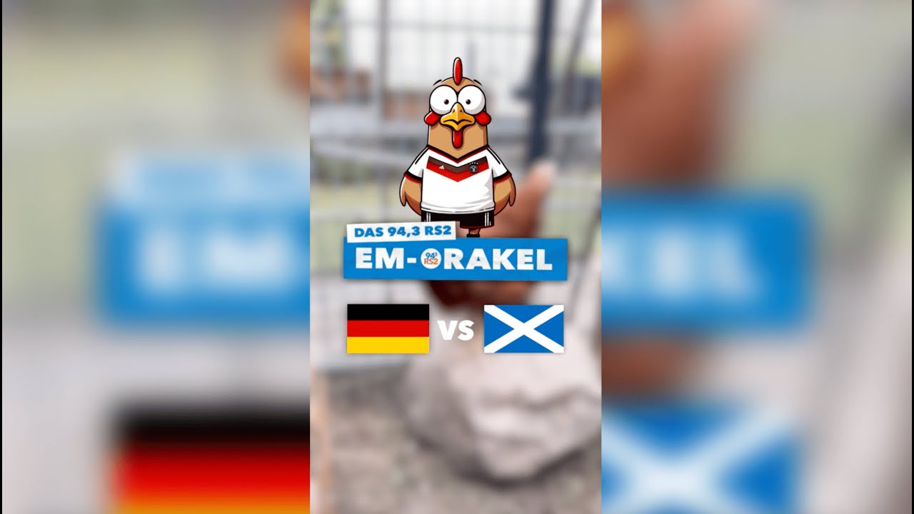 Das 94,3 RS2 EM-Orakel (Deutschland - Schottland)