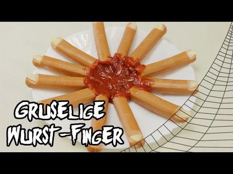Gruselige Wurst-Finger