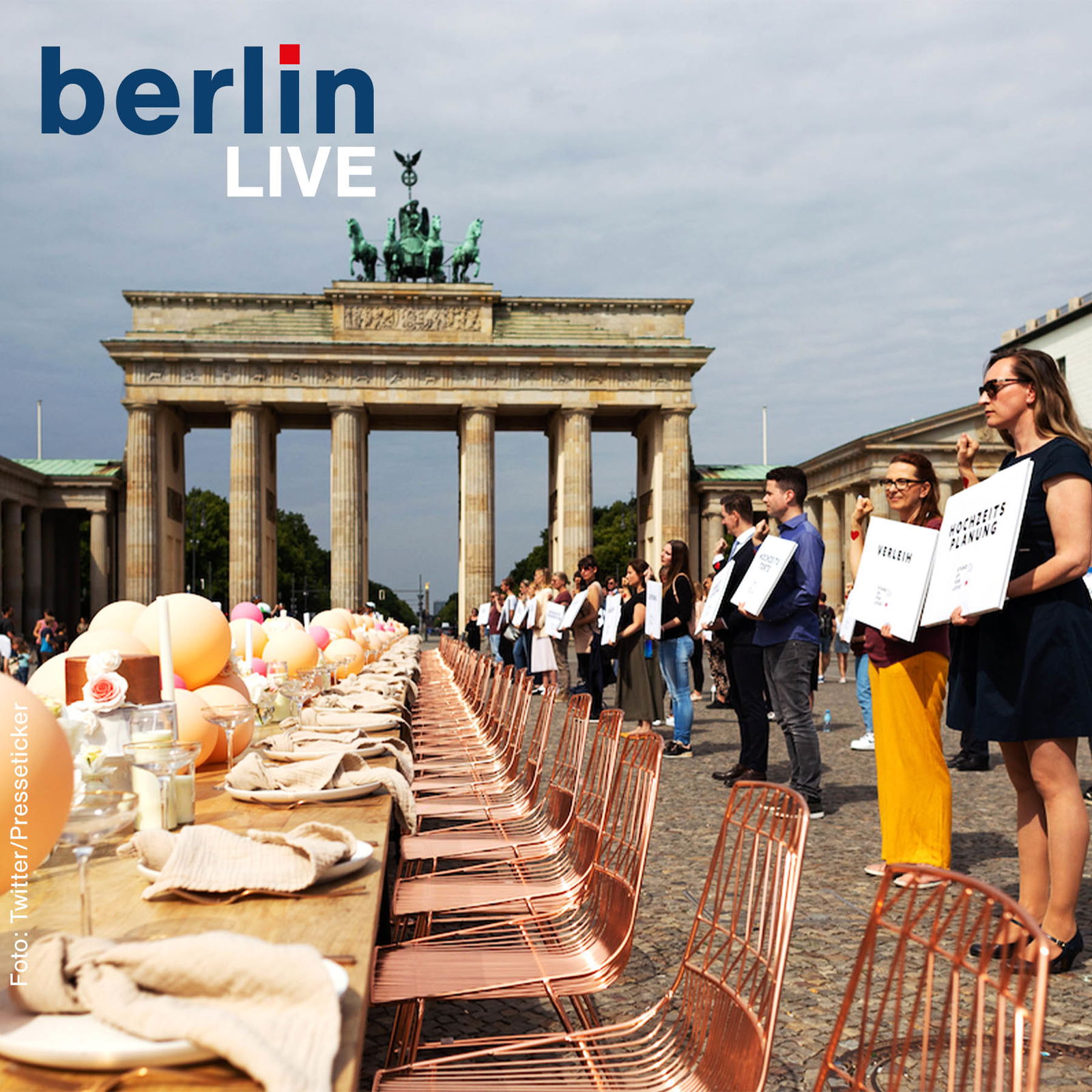 Hochzeitsplanerdemo - Berlin Live