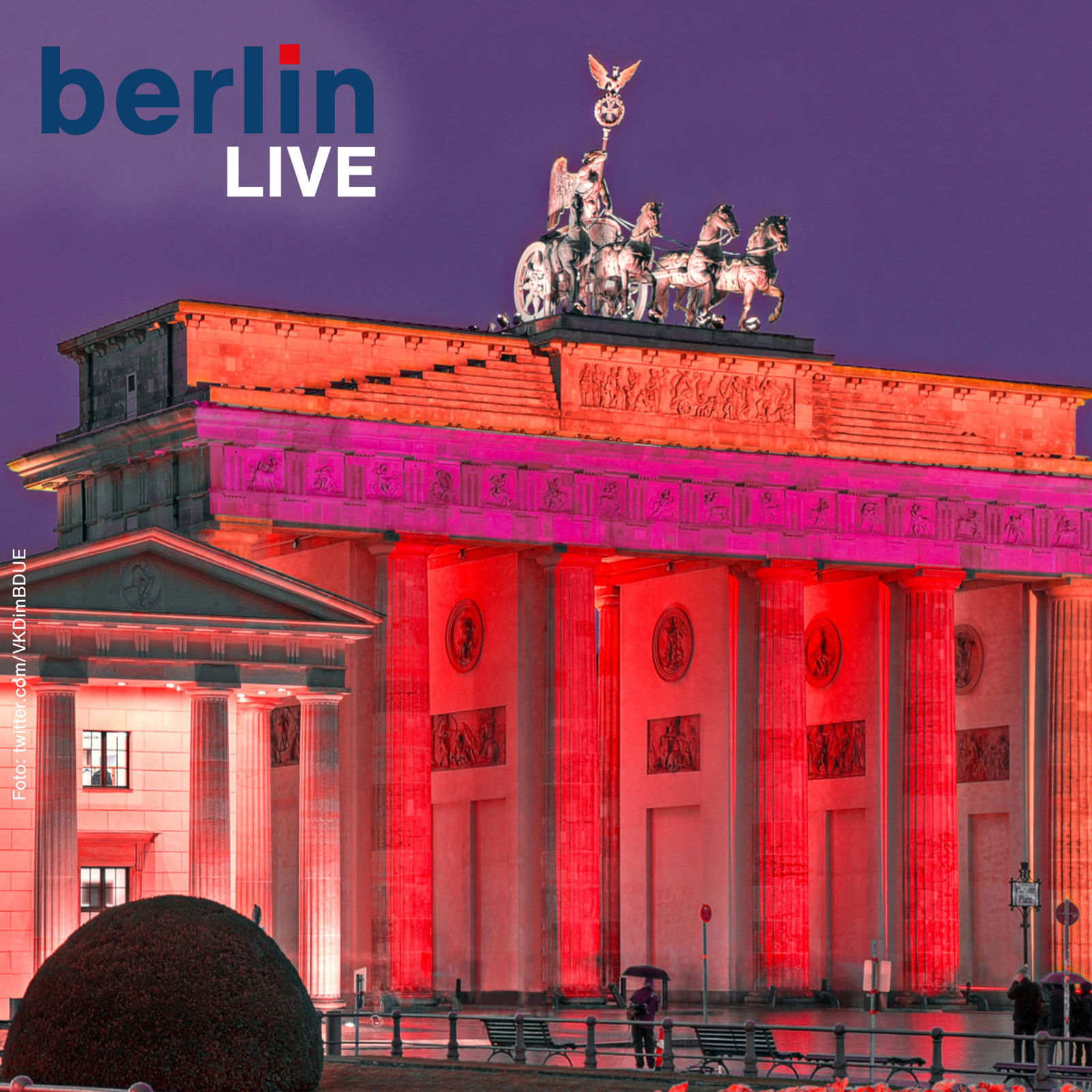 #NightOfLight2020: Die Veranstaltungsbranche sieht rot - Berlin Live